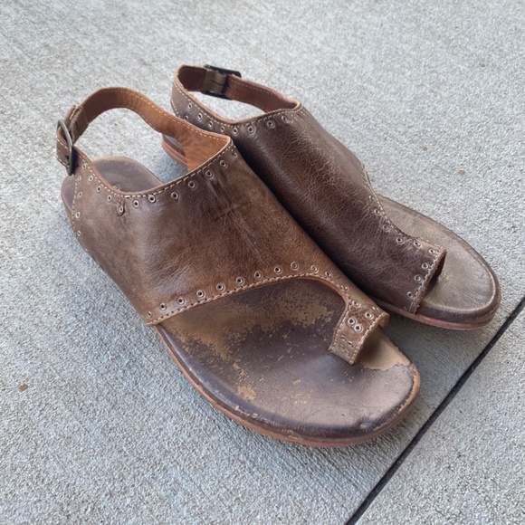 BedStu Misha Taupe Rustic Sandals Size 7 - Picture 3 of 3
